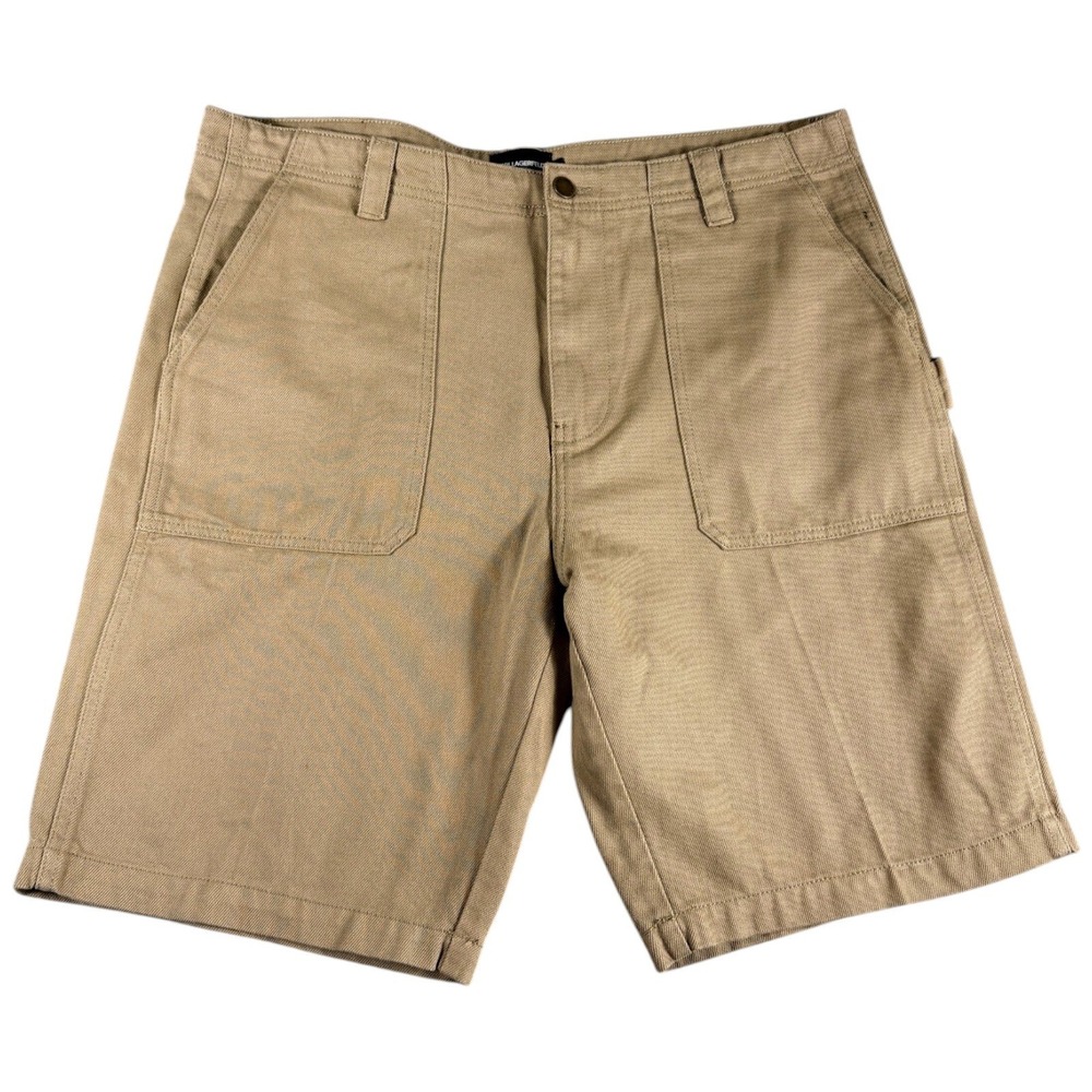 Karl Lagerfeld Carpenter Shorts Mens 38 Tan‎ Khaki Workwear Durable Premium